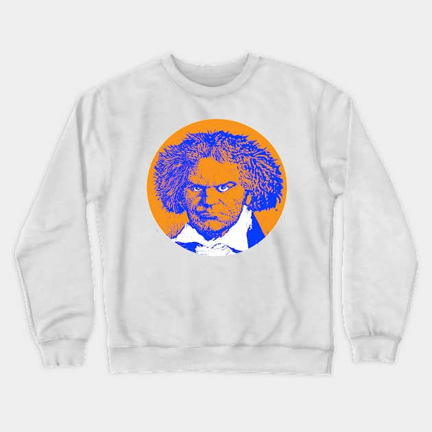 Beethoven Crewneck Sweatshirt by James Edward Clark